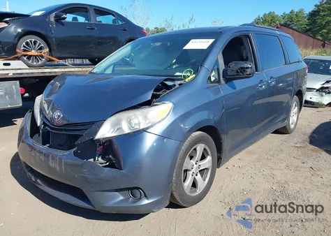 2014 Toyota Sienna Le V6 8 Passenger из США, поврежденный, VIN 5TDKK3DC3ES487496